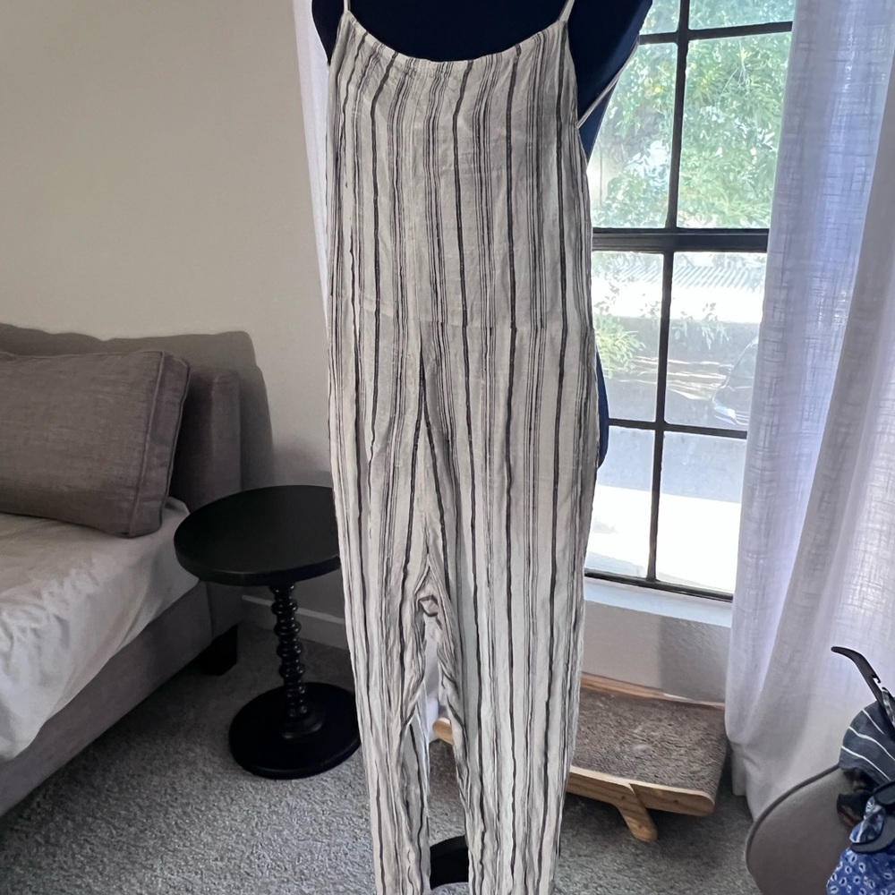 Striped Jumpsuit